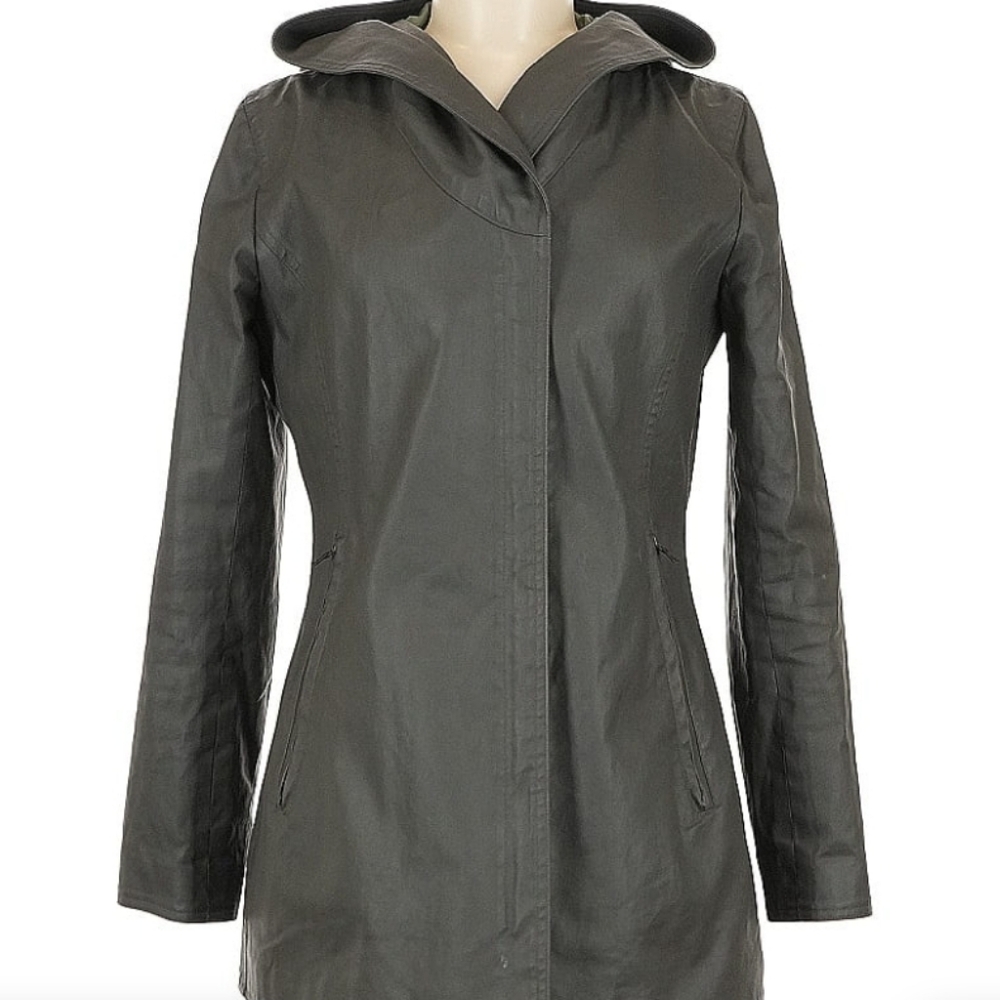 M0851 Women's Waxed Lined Rain Jacket